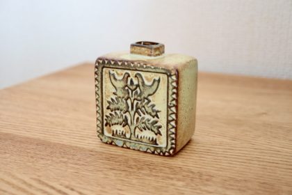 小ぶりでビンテージのような陶器フラワーベースを買いました！【インストゥルメンタル】